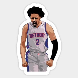 Cade Cunningham Vector Celebration Sticker